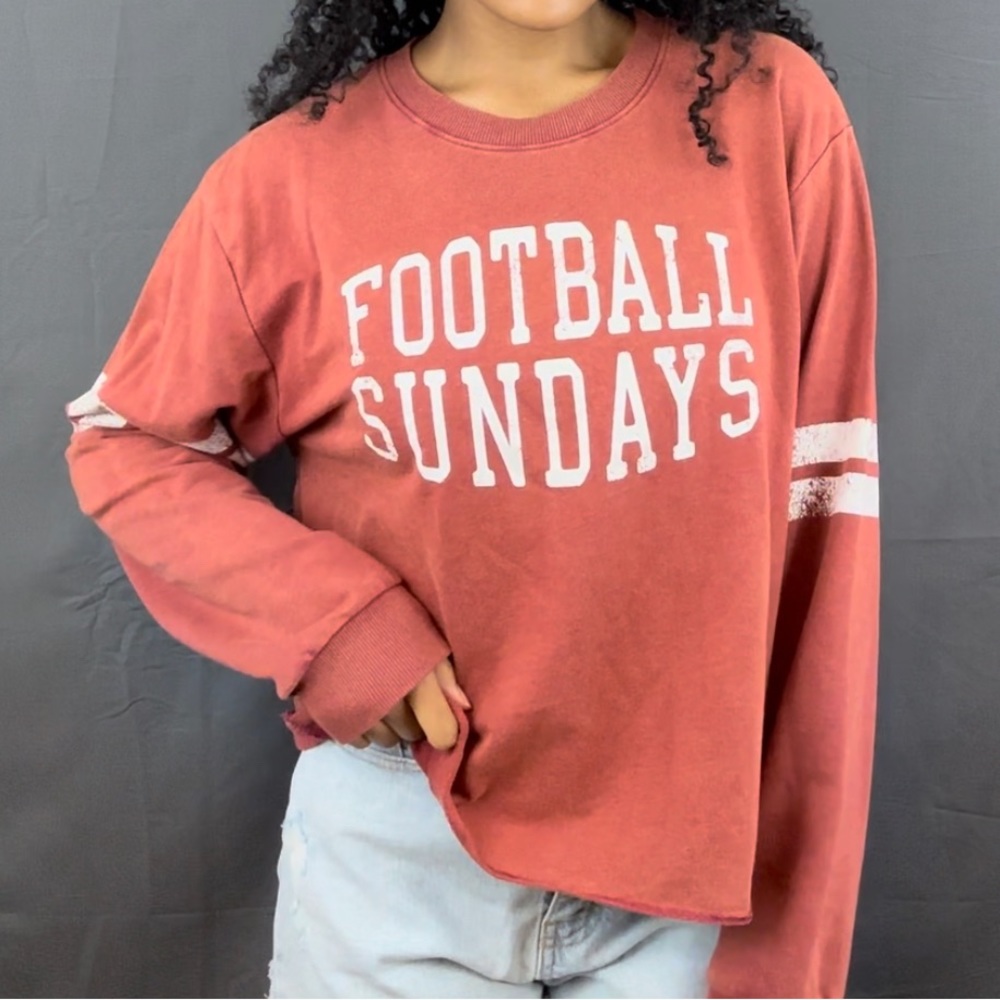“Football Sundays” comfy sweatshirt.